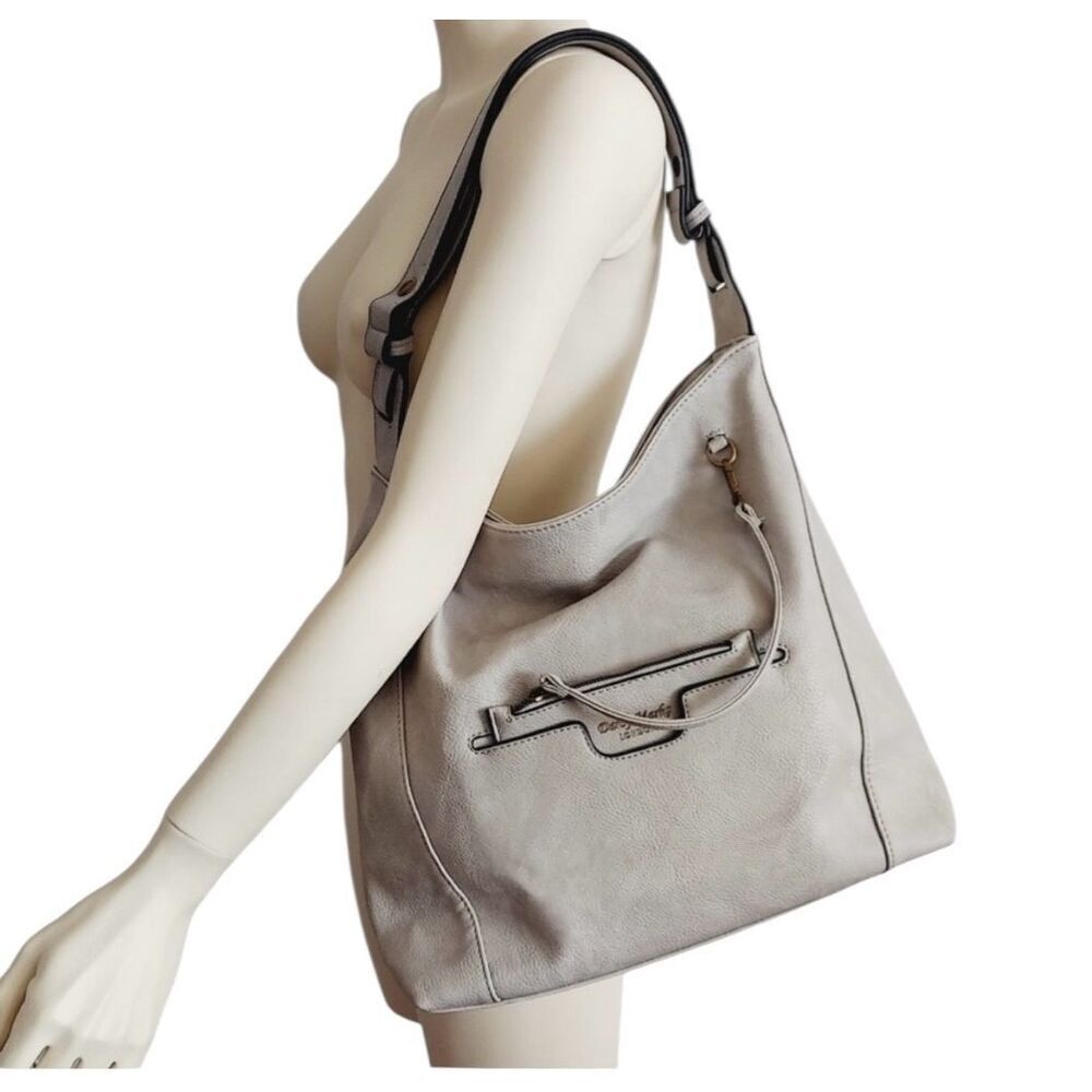 ✨Darcy Marks London Gray Hobo Bag✨